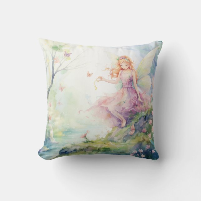 Coussin A Beautiful Spring Fairy (Recto)