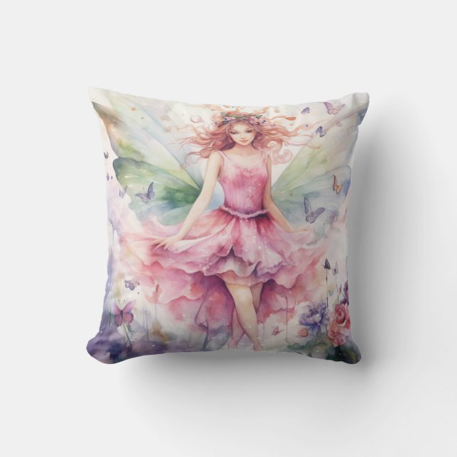 Coussin A Beautiful Spring Fairy (Recto)