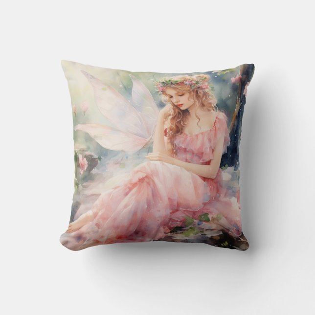 Coussin A Beautiful Spring Fairy (Recto)