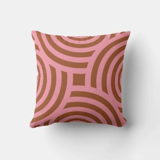 Coussin a brown pink cute