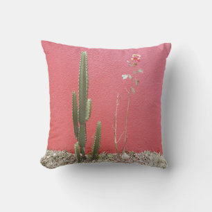 Coussin A cactus et a rose