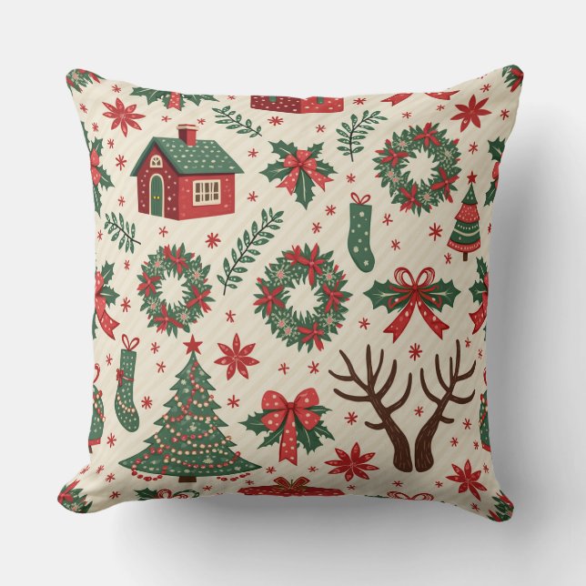 Coussin A cushion for Christmas (Recto)