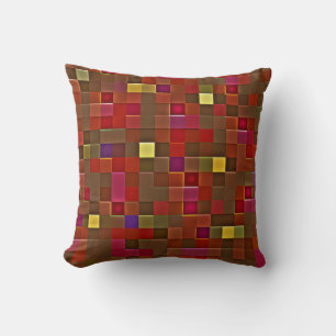 Coussin "À damiers Affair" (16 x 16) Jetez l'oreiller