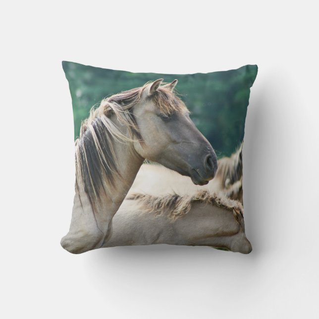 Coussin A herd of Brumby Horses from Australie (Recto)