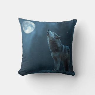 Coussin A Howling Wolf