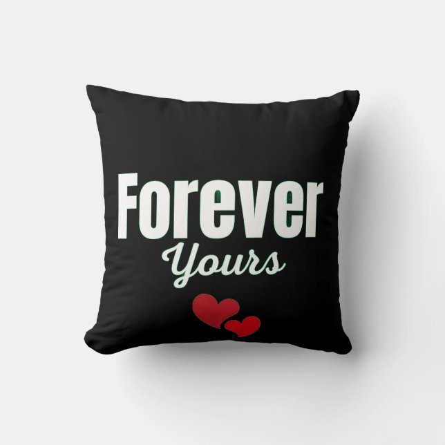 Coussin À jamais à vous (Recto)