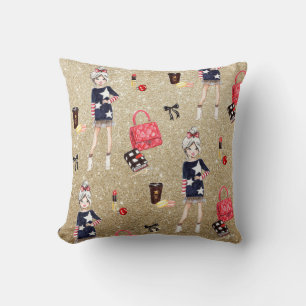 Coussin à la fois cosy et chic