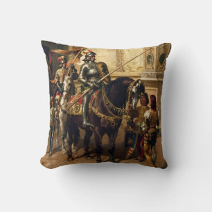 Coussin À la joute par Cesare Detti