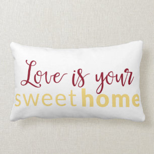 Coussin à la maison doux