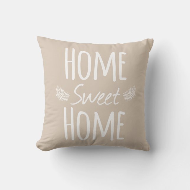 Coussin à la maison doux à la maison de (Recto)