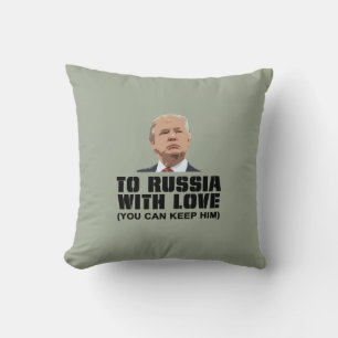 Coussin À la Russie avec amour