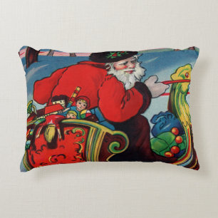 Coussin à l'accent victorien de Père Noël