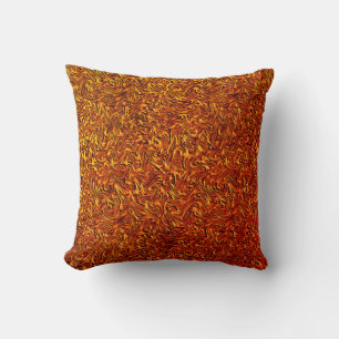 Coussin A l'air de coraux texturés de mur