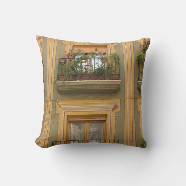Coussin à lancer 41 cm x 41 cm (Recto)