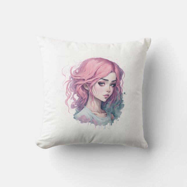 Coussin à lancer, Coussin à lancer 41 x 41 cm (16  (Recto)
