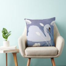 Coussin à lancer de chansons de cygne