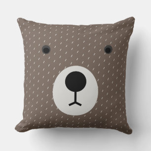 Coussin à lancer Personnaliser - Ours de bébé