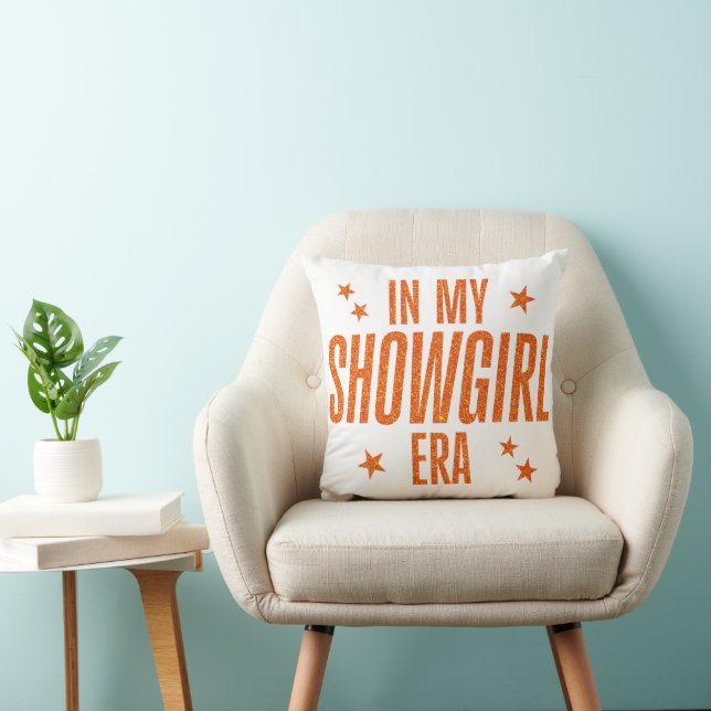 Coussin À l'ère de ma Showgirl (Chaise)