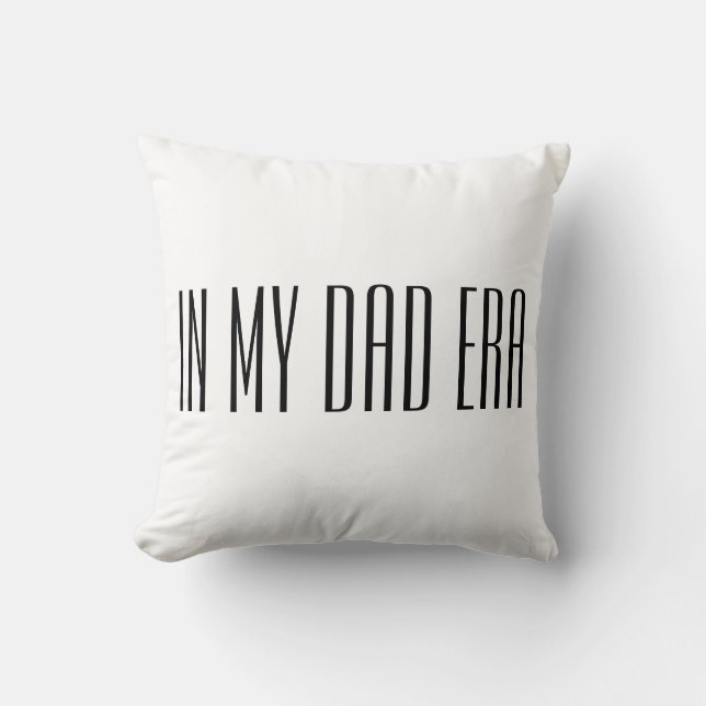 Coussin À l'ère de mon père (Recto)