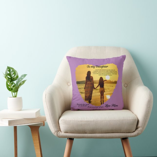 Coussin À ma fille (Chaise)