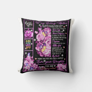 Coussin À Ma Mère Cadeau Anniversaire, Amour Maman Idée Ca