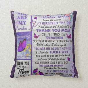 Coussin À Ma Mère - Dans - Droit Cadeau, Mère Cadeau An