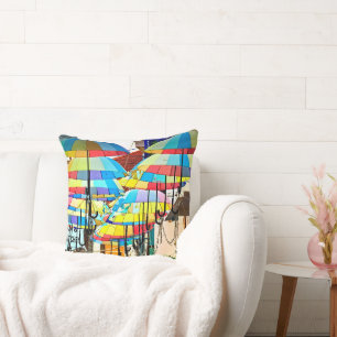 Coussin A Sky of Umbrellas in Siem Reap