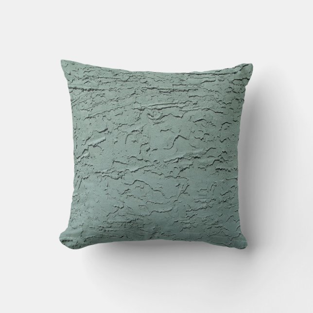 Coussin à texture verte bleue (Recto)