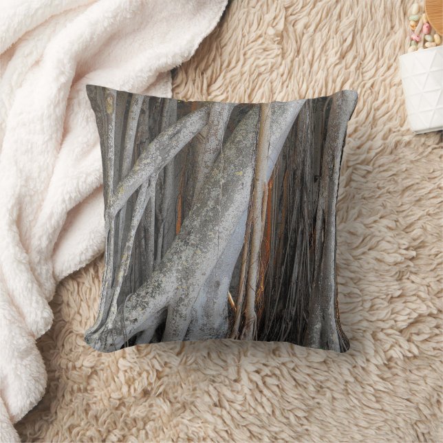 Coussin A travers l'arbre de Banyan (Couverture)