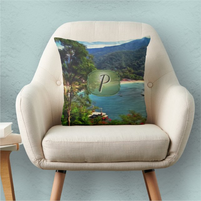 Coussin A Yelapa View 0828 (Créateur téléchargé)