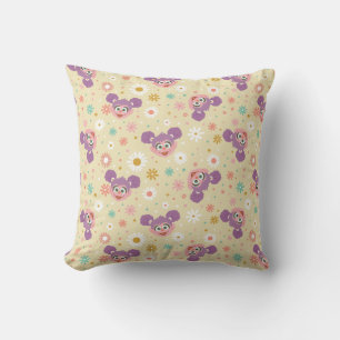 Coussin Abby Cadabby Motif de la face de fleurs