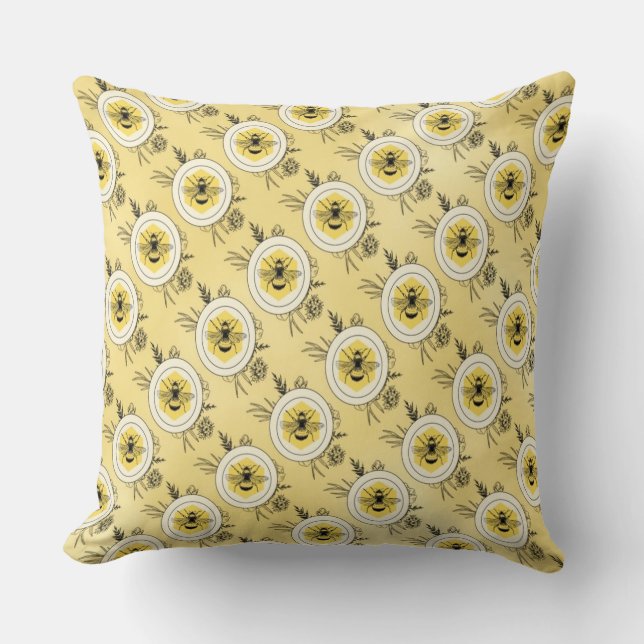 Coussin Abeille (Recto)