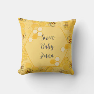 Coussin Abeille Bourdonnante Abeilles Mignonnes 