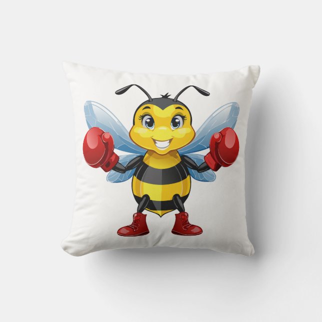 Coussin abeille européenne (Recto)
