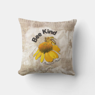 Coussin Abeille - Nature Harmonieuse