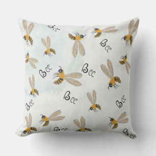 Coussin abeille partout