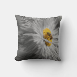 Coussin Abeille sur la fleur 2 Nature