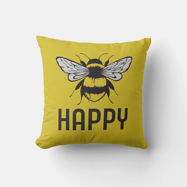 Coussin Abey Happy (Recto)
