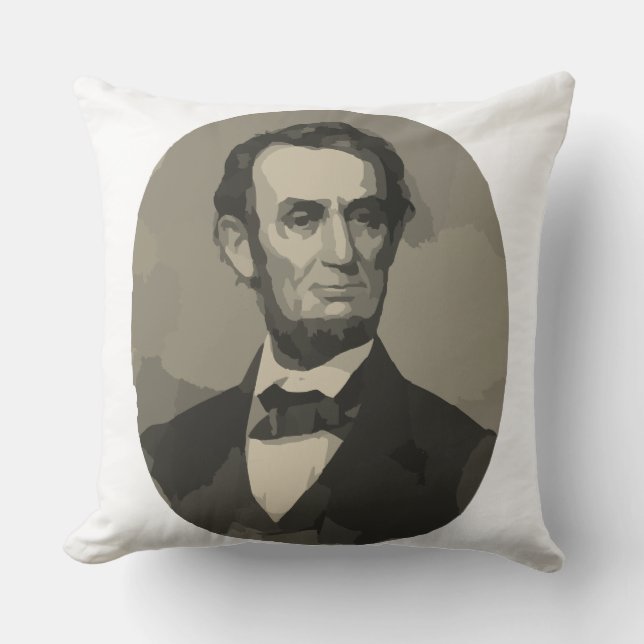 Coussin abraham lincoln (Recto)
