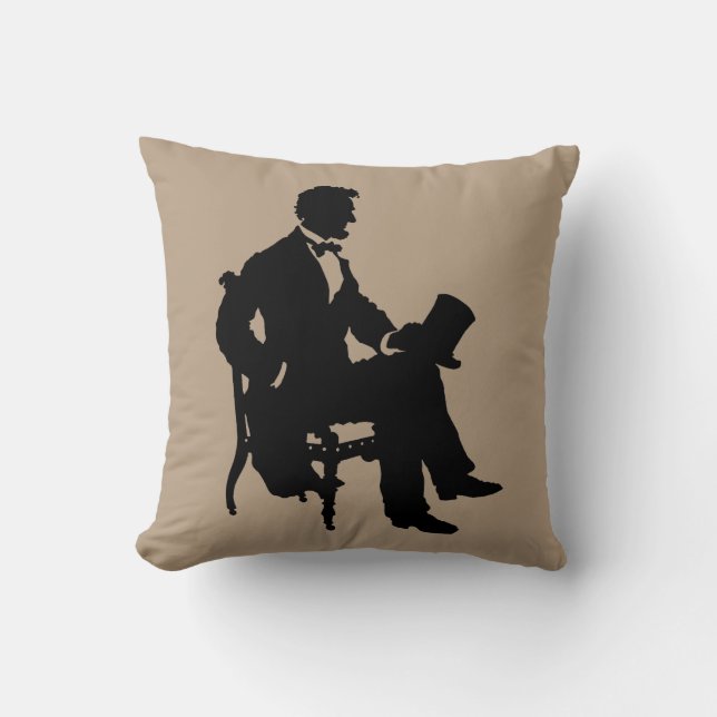 Coussin Abraham Lincoln (Recto)