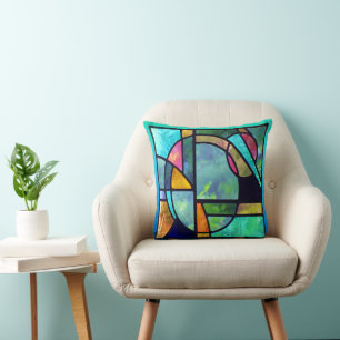 Coussin Abrégé sur 1 en verre souillé
