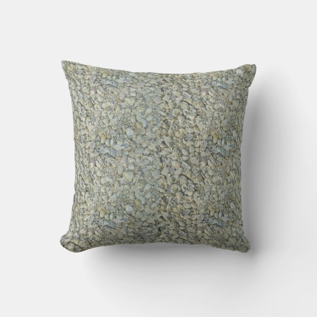 Coussin Abrégé sur inversé coquilles d'huître (Recto)