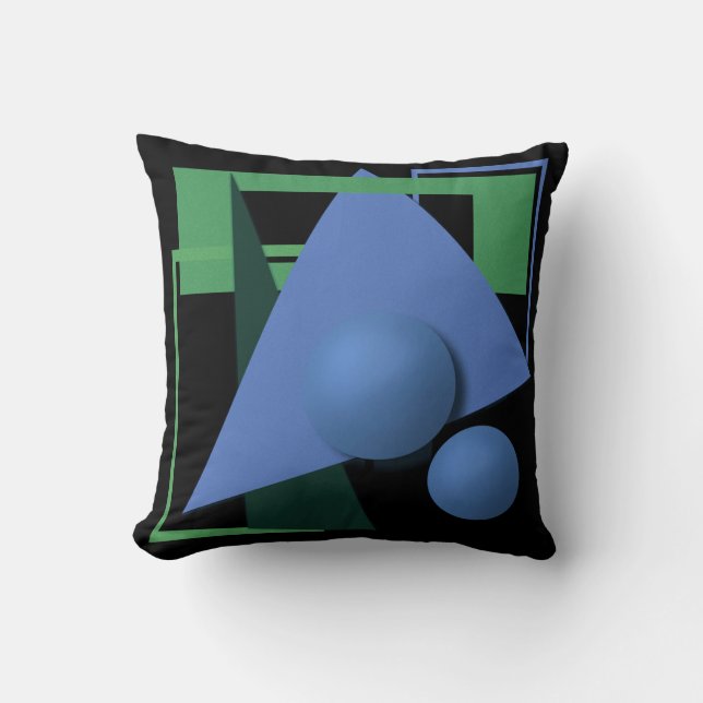 Coussin abstract (Recto)