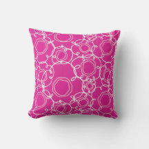 Abstract Floral Matrix (Hot Pink) Fine Art