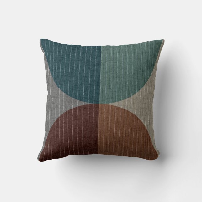 Coussin Abstract geometric pattern. (Verso)