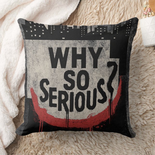 Coussin Abstract Urban Grin Art (Couverture)