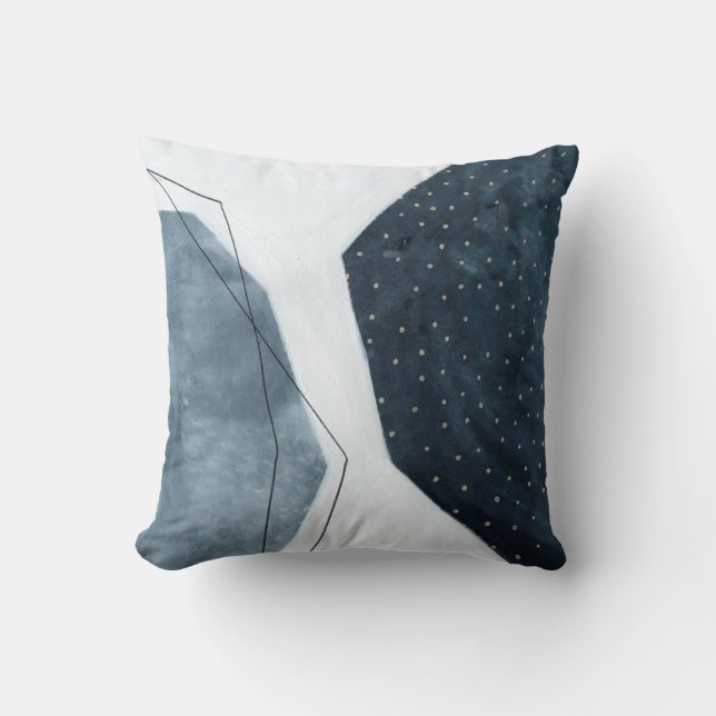 Coussin Abstraction adjacente (Recto)