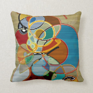 Coussin abstrait