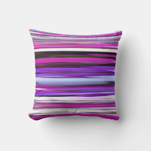 Coussin Abstrait #2 : Flou pourpre
