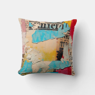 Coussin Abstrait artistique moderne